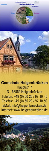Pension Erika Fischer - Link zur Gemeinde Heigenbruecken